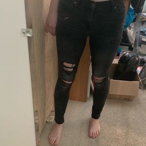 7 for All Mankind black jeans